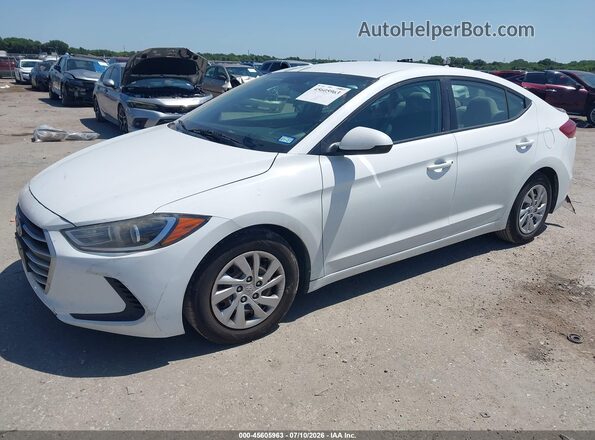 5NPD74LF6HH212730 2017 HYUNDAI ELANTRA White Front left