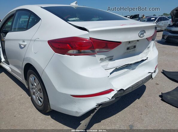 5NPD74LF6HH212730 2017 HYUNDAI ELANTRA White Front view