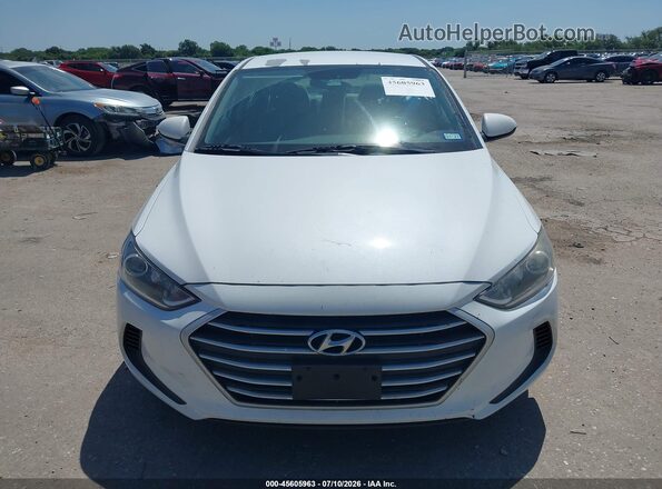 5NPD74LF6HH212730 2017 HYUNDAI ELANTRA White Dashboard view