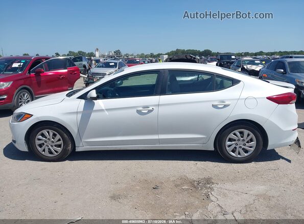 5NPD74LF6HH212730 2017 HYUNDAI ELANTRA White Rear interior view