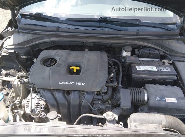 5NPD74LF6JH213351 2018 HYUNDAI ELANTRA Черный Вид сзади