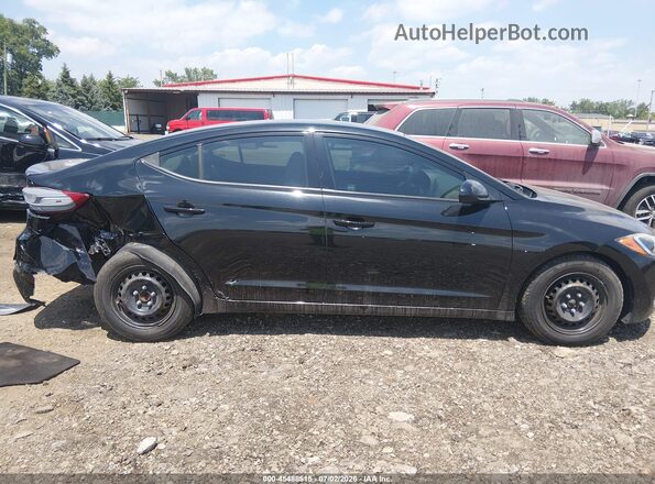 5NPD74LF6JH213351 2018 HYUNDAI ELANTRA Черный Панорамный вид салона 360°