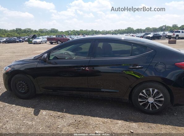 5NPD74LF6JH213351 2018 HYUNDAI ELANTRA Черный 