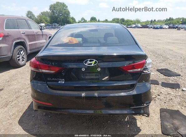 5NPD74LF6JH213351 2018 HYUNDAI ELANTRA Черный 