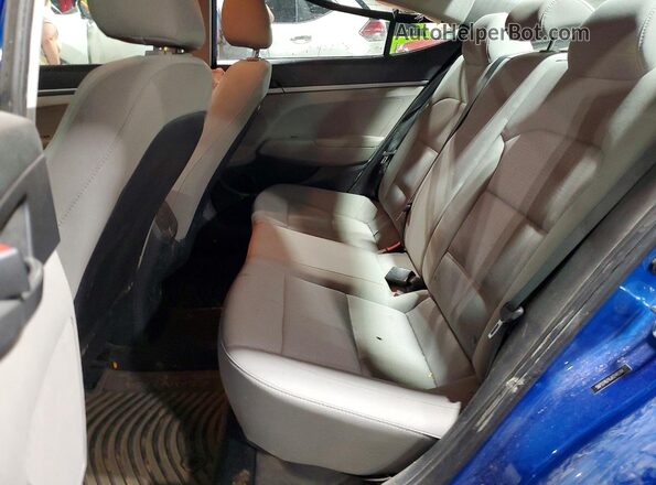 5NPD74LF6JH248584 2018 HYUNDAI ELANTRA Синий Вид задних сидений