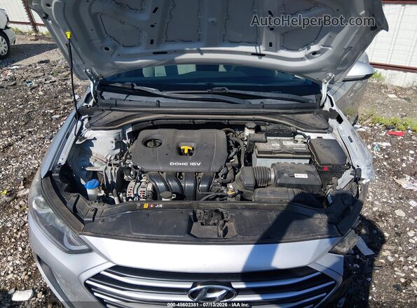 5NPD74LF6JH401691 2018 HYUNDAI ELANTRA Silver Հետևի տեսք