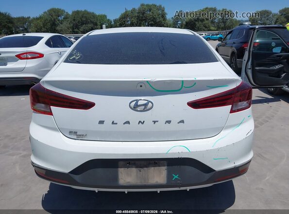 5NPD74LF6KH427435 2019 HYUNDAI ELANTRA White 