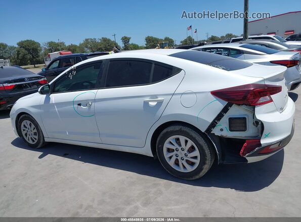 5NPD74LF6KH427435 2019 HYUNDAI ELANTRA White Widok wnętrza 360 stopni