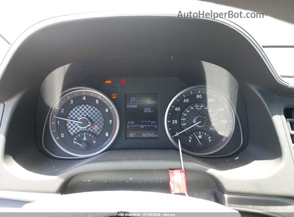 5NPD74LF6KH427435 2019 HYUNDAI ELANTRA White Widok tylnych siedzeń