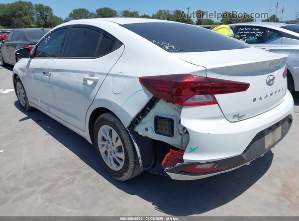 5NPD74LF6KH427435 2019 HYUNDAI ELANTRA White 