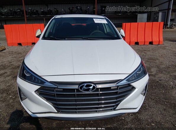5NPD74LF6KH428634 2019 HYUNDAI ELANTRA White Вид задньої частини салону