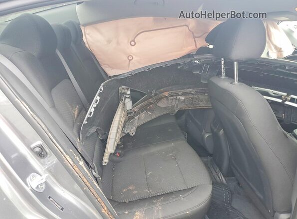 5NPD74LF6KH436670 2019 HYUNDAI ELANTRA Gray Rear seats view