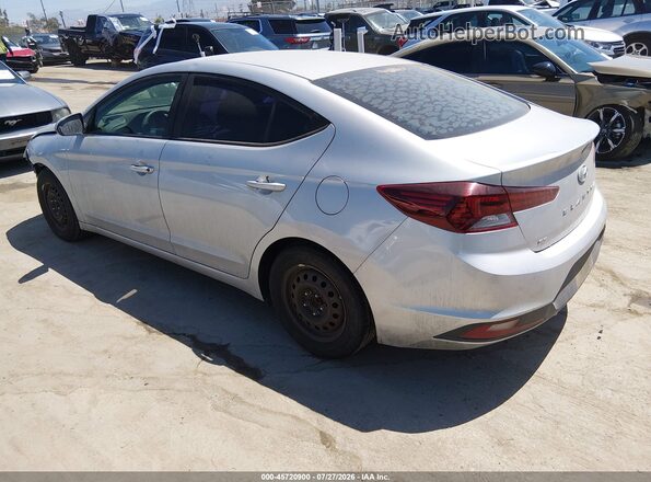 5NPD74LF6KH443599 2019 HYUNDAI ELANTRA Silver Tył lewy