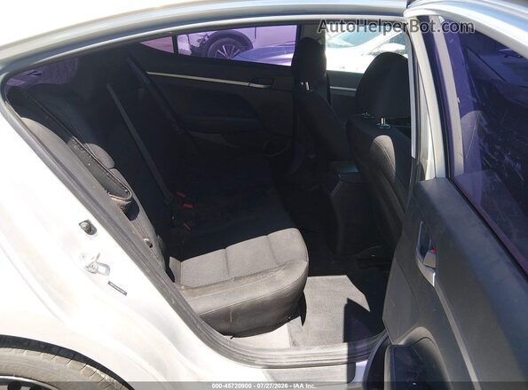 5NPD74LF6KH443599 2019 HYUNDAI ELANTRA Silver Widok naklejki z numerem VIN