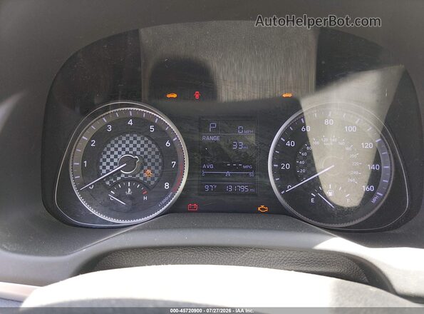 5NPD74LF6KH443599 2019 HYUNDAI ELANTRA Silver Widok tylnych siedzeń