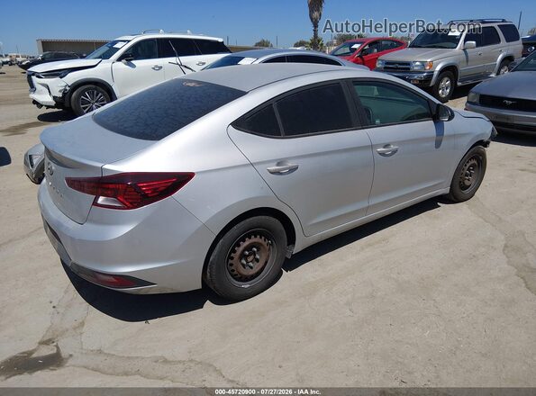 5NPD74LF6KH443599 2019 HYUNDAI ELANTRA Silver Tył prawy