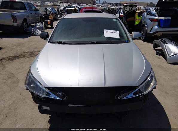 5NPD74LF6KH443599 2019 HYUNDAI ELANTRA Silver Widok wnętrza z tyłu