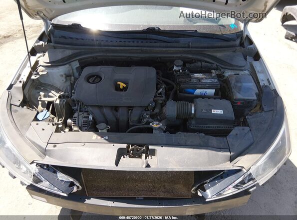 5NPD74LF6KH443599 2019 HYUNDAI ELANTRA Silver Widok z tyłu