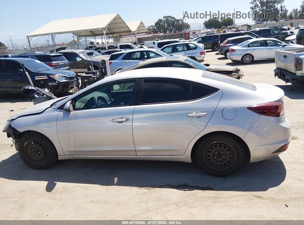 5NPD74LF6KH443599 2019 HYUNDAI ELANTRA Silver 