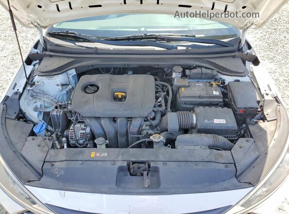 5NPD74LF6KH471225 2019 HYUNDAI ELANTRA White უკანა სალონის ხედი