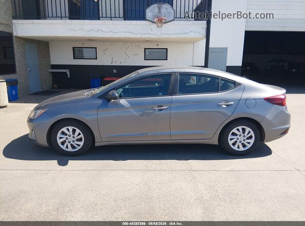 5NPD74LF6KH478241 2019 HYUNDAI ELANTRA Gray 