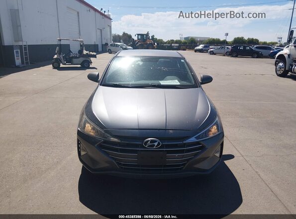 5NPD74LF6KH478241 2019 HYUNDAI ELANTRA Gray Панорамний вид салону 360°