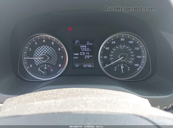 5NPD74LF6KH492236 2019 HYUNDAI ELANTRA Silver უკანა სავარძლების ხედი