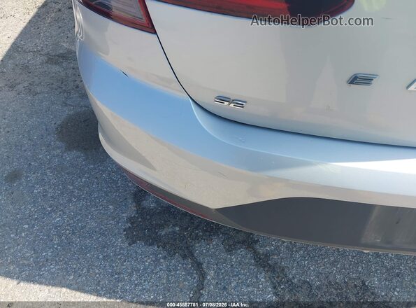 5NPD74LF6KH492236 2019 HYUNDAI ELANTRA Silver წინა ხედი
