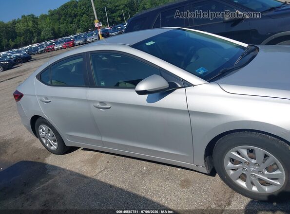 5NPD74LF6KH492236 2019 HYUNDAI ELANTRA Silver უკანა სალონის ხედი