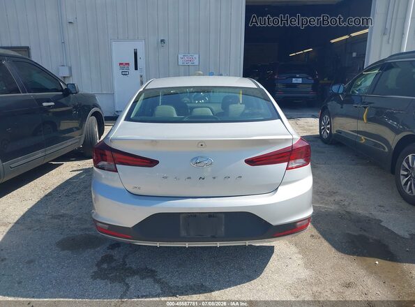 5NPD74LF6KH492236 2019 HYUNDAI ELANTRA Silver 