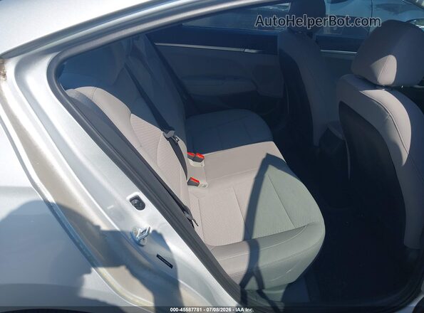 5NPD74LF6KH492236 2019 HYUNDAI ELANTRA Silver VIN კოდის სტიკერის ხედი