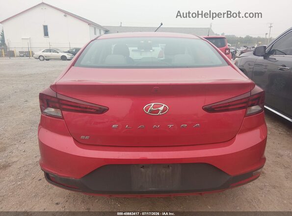 5NPD74LF6LH553828 2020 HYUNDAI ELANTRA Red 