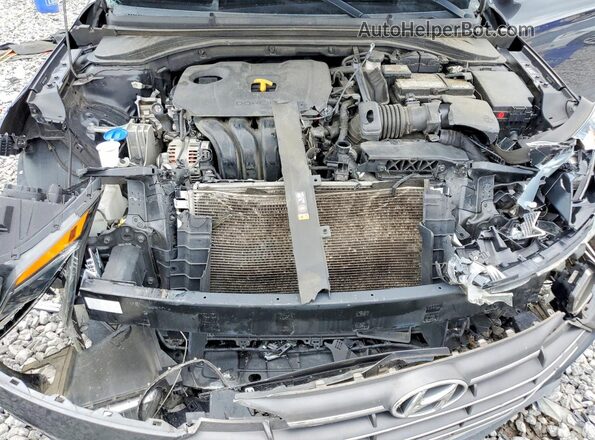 5NPD74LF6LH585761 2020 HYUNDAI ELANTRA Charcoal უკანა სალონის ხედი