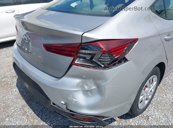 5NPD74LF6LH598526 2020 HYUNDAI ELANTRA Silver Vista frontal