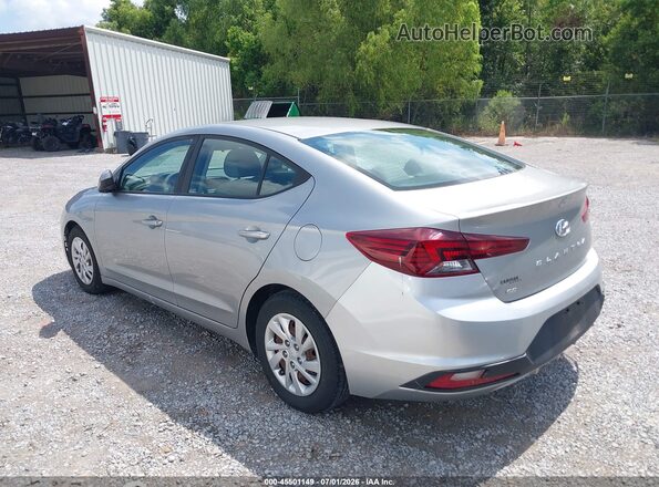 5NPD74LF6LH598526 2020 HYUNDAI ELANTRA Silver Trasero izquierdo