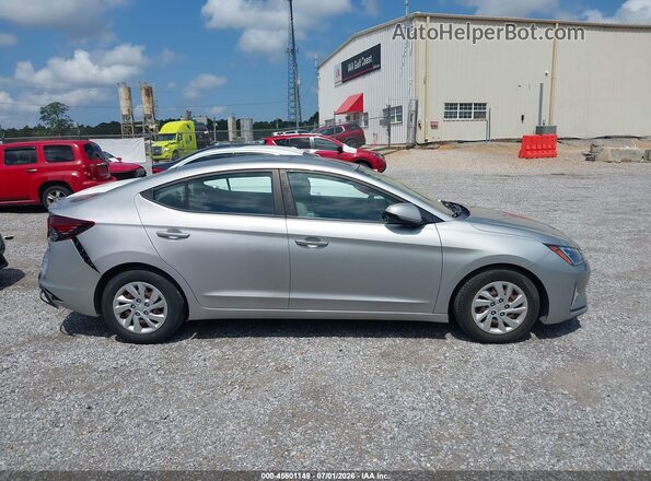 5NPD74LF6LH598526 2020 HYUNDAI ELANTRA Silver Vista interior trasera