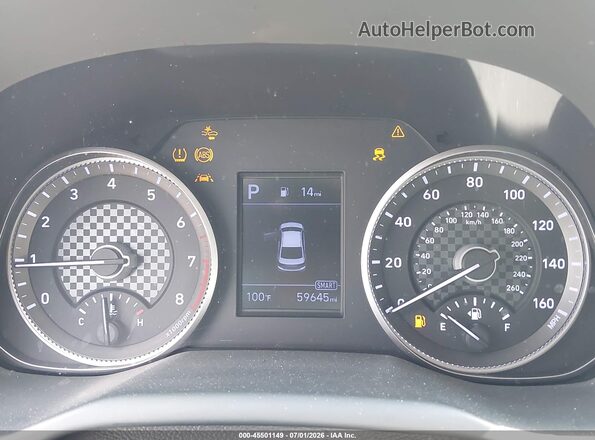 5NPD74LF6LH598526 2020 HYUNDAI ELANTRA Silver Vista de los asientos traseros