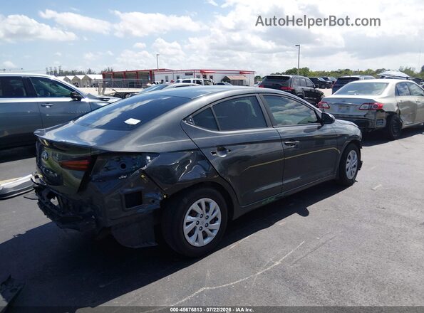 5NPD74LF6LH599790 2020 HYUNDAI ELANTRA Gray Задня права чверть
