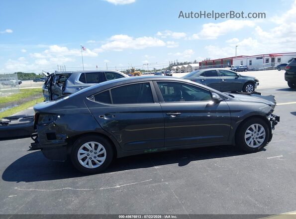 5NPD74LF6LH599790 2020 HYUNDAI ELANTRA Gray Вид задньої частини салону
