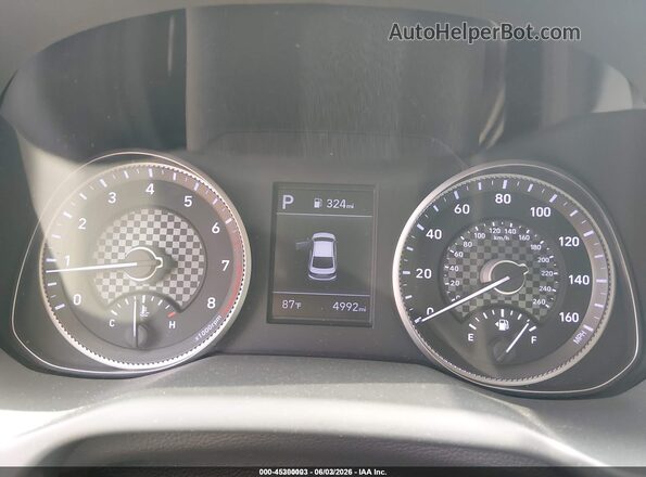 5NPD74LF6LH601120 2020 HYUNDAI ELANTRA Blue უკანა სავარძლების ხედი