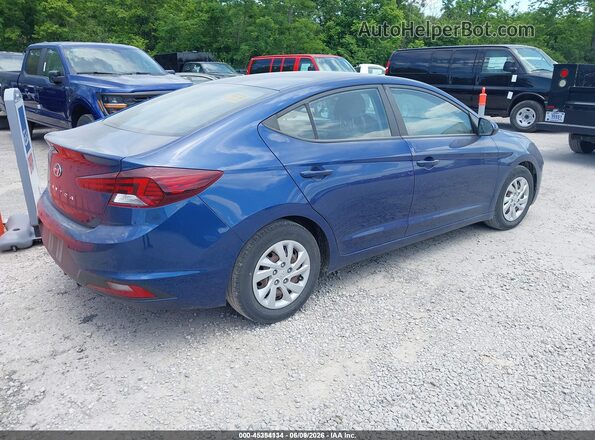 5NPD74LF6LH601313 2020 HYUNDAI ELANTRA Dark Blue Rear right