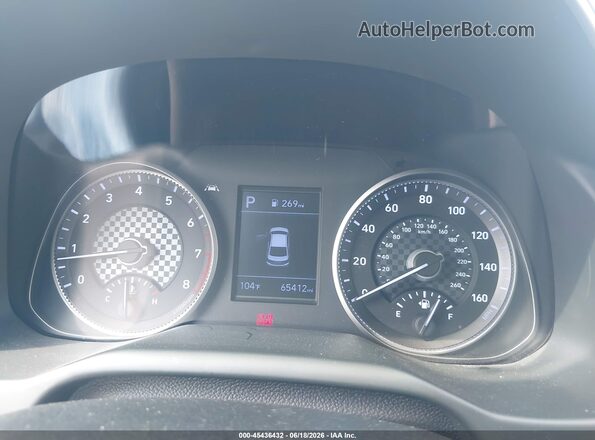 5NPD74LF6LH601697 2020 HYUNDAI ELANTRA Синий Вид задних сидений