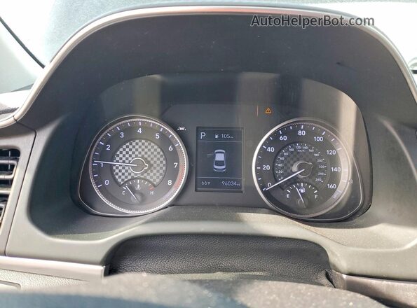5NPD74LF6LH601831 2020 HYUNDAI ELANTRA Black Instrument cluster view