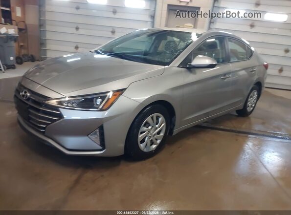 5NPD74LF6LH602090 2020 HYUNDAI ELANTRA Серебряный Передняя левая четверть