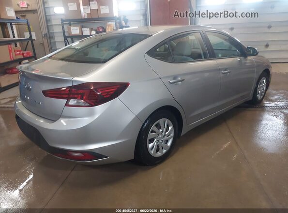 5NPD74LF6LH602090 2020 HYUNDAI ELANTRA Серебряный Задняя правая четверть