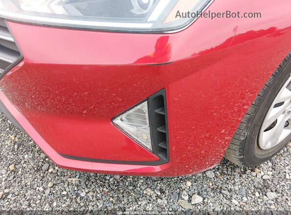 5NPD74LF6LH602168 2020 HYUNDAI ELANTRA Red Вид спереду