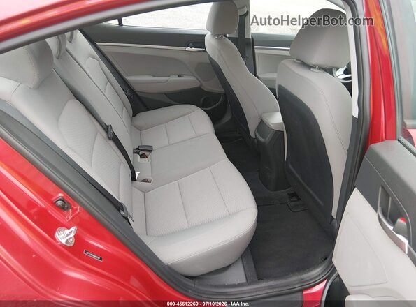 5NPD74LF6LH602168 2020 HYUNDAI ELANTRA Red Вид наклейки з VIN-кодом