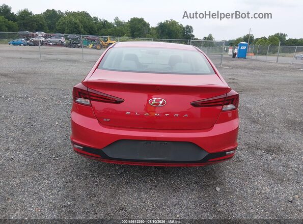 5NPD74LF6LH602168 2020 HYUNDAI ELANTRA Red 