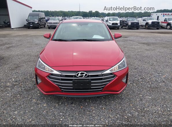 5NPD74LF6LH602168 2020 HYUNDAI ELANTRA Red 