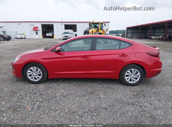 5NPD74LF6LH602168 2020 HYUNDAI ELANTRA Red 